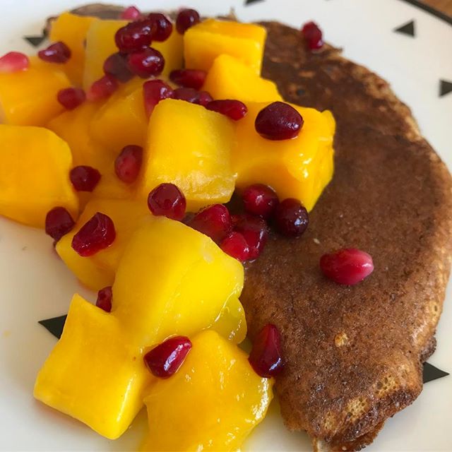 Banana & Black sesame pancake