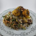 Cooking in Iso, Volume 2: Spiced burnt cauliflower with warm basmati salad
